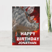 爆発的な恐竜誕生会 カード (正面)