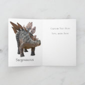 爆発的な恐竜誕生会 カード (内部)