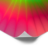 爆発的な絞り染めポスター ポスター (角)