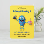 爆発的な誕生日サプライズ – モンスターメイヘム 招待状 (スタンド正面)