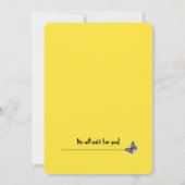 爆発的な誕生日サプライズ – モンスターメイヘム 招待状 (裏面)