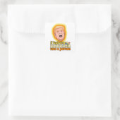 爆発的もしな下痢が人だった スクエアシール (バッグ)