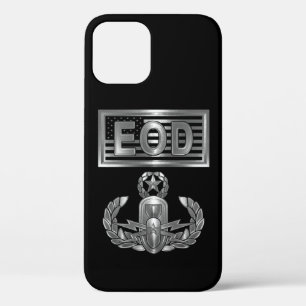 爆発的兵器廃棄(EOD) & USA国旗 iPhone 12ケース