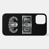 爆発的兵器廃棄(EOD) & USA国旗 Case-Mate iPhoneケース (裏面 (横))