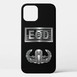 爆発的兵器廃棄(EOD) & USA国旗 iPhone 12ケース