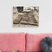 爆発装置の特定と発明 キャンバスプリント (インサイチュ (リビング))