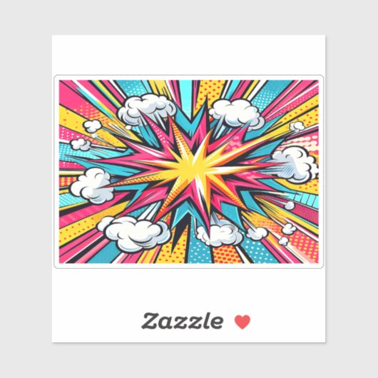 爆発 シール (シート)