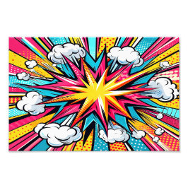 爆発 フォトプリント           