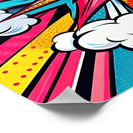 爆発 ポスター (角)