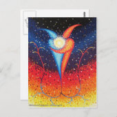 爆発 ポストカード (正面/裏面)