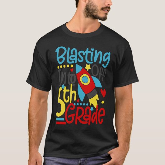 爆破から五級新学期 Tシャツ (正面)