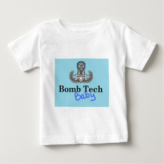 爆破テックベビーブルー ベビーTシャツ