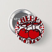 爆竹のデザイン 缶バッジ (正面&裏面)