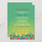 爆竹のフェスタの招待状 招待状 (正面/裏面)