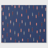 爆竹の祭典7月4日 ラッピングペーパー (フラット)