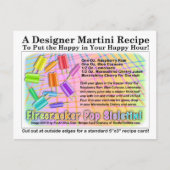 爆竹アイスクリームマルチニレシピカード葉書 ポストカード (正面)