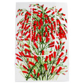 爆竹プリント ミディアムペーパーバッグ (裏面)