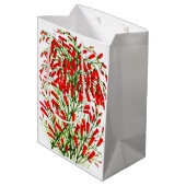 爆竹プリント ミディアムペーパーバッグ (裏面アングル)