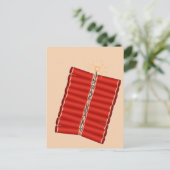 爆竹中国の類 ポストカード (スタンド正面)