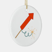 爆竹 セラミックオーナメント (右)