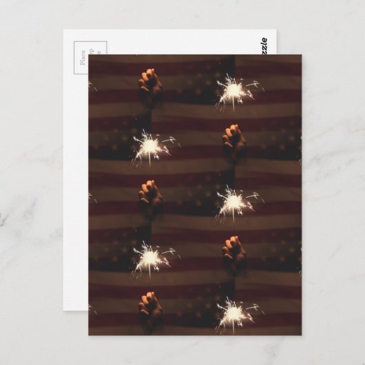 爆竹 ポストカード (正面/裏面)