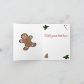 爆笑の休暇 カード (内部)