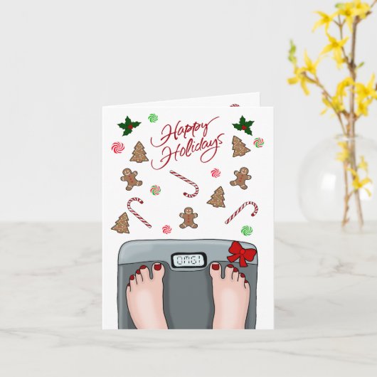 爆笑の休暇 カード (黄色い花)