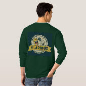 爆笑コメディ Tシャツ (裏面フル)