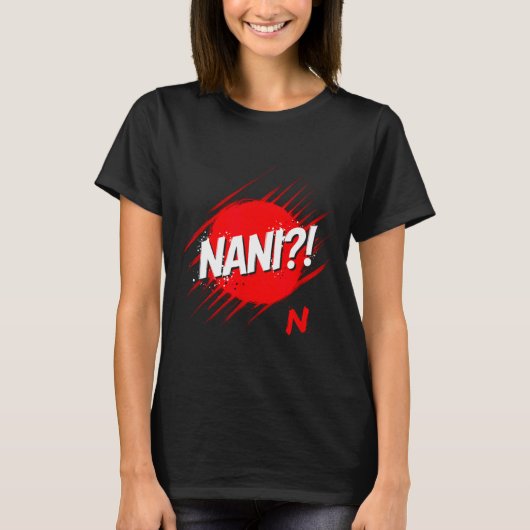 爆笑ナニ一言+爆発サークル+サルカスティック Tシャツ (正面)
