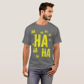 爆笑!面白いコミックジョーク少年 Tシャツ (正面フル)