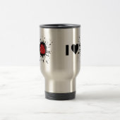 爆薬I愛ボクシング トラベルマグ (中央)