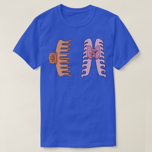 爪のヘアクリップ Tシャツ (デザイン正面)