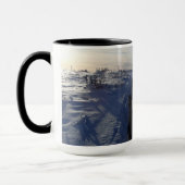 爪の犬小屋に露が降りて下さい-訓練のチームを競争させて下さい マグカップ (左)