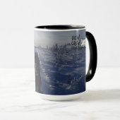 爪の犬小屋に露が降りて下さい-訓練のチームを競争させて下さい マグカップ (正面右)