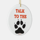 爪への話 セラミックオーナメント (右)