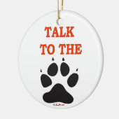 爪への話 セラミックオーナメント (左)