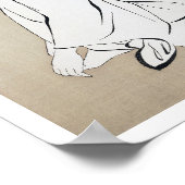 爪を切る女・橋口五葉 ポスター (角)