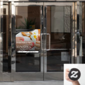 爪サロン スパ ペディキュア 穏やか カスタマイズ ウィンドウサイン (オフィスドア)