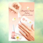 爪ネイルサロンショップ ハンド ネイル 画像をパーソナライズ ウィンドウサイン (シート3)