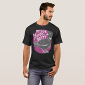 爪先がベティ・ハトの鳥を痛める Tシャツ (正面フル)