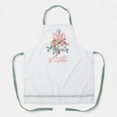 爪先立ちで会う エプロン (正面)