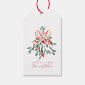 爪先立ちで会う ギフトタグ (正面)