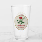 爪先立ちで会う | クリスマス タンブラーグラス (正面)