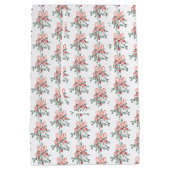 爪先立ちで会う ミディアムペーパーバッグ (裏面)