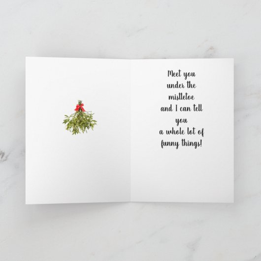 **爪先立ちで逢え** カード (内部)