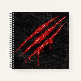 爪渦巻形の跡 ノートブック