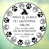 爪爪カスタマイズPETグルーミング前扉 ウィンドウサイン (シート3)