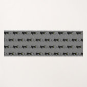 爪研おもしろいぎ ヨガマット (正面(横))