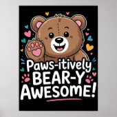 爪立てたる熊素晴らし! ポスター (正面)