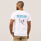 爪-これ以上の氏Nice Kittyへの話 Tシャツ (裏面フル)